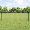 vidaXL Recinzione con Posto Verde 0,6 x 25 m Acciaio e PVC