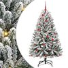vidaXL Albero di Natale artificiale 150 cm 150 LED Bianco caldo
