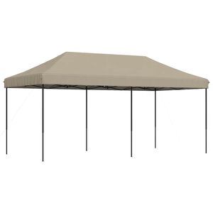 vidaXL Tenda Party 292 x 580 x 315 cm Tortora Tessuto Oxford