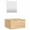 vidaXL Set Mobili da Bagno 2 pz Rovere in Legno Multistrato