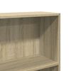 vidaXL Libreria Rovere Sonoma 80x24x176 cm Legno ingegnerizzato
