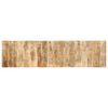 vidaXL Testiera 200 cm in Legno Massello di Mango Grezzo