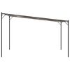 vidaXL Gazebo Beige 4x4 m 180 g/m² Tessuto e Acciaio
