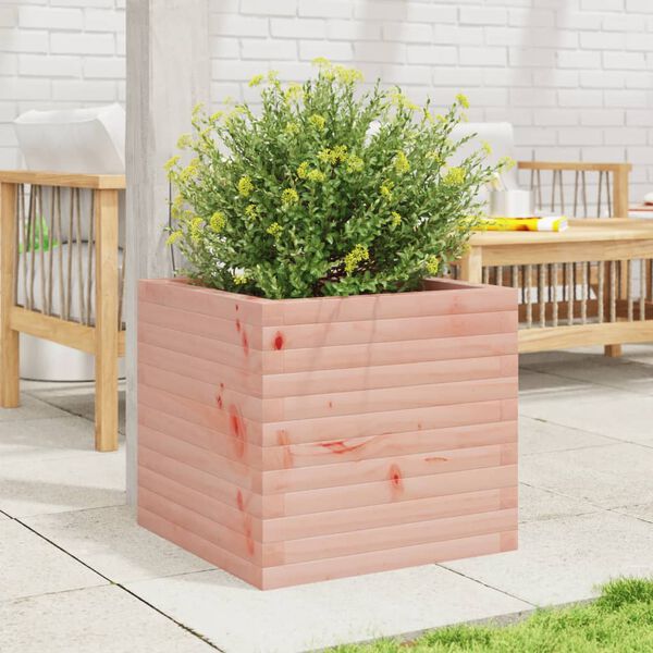 vidaXL Fioriera da Giardino 50x50x45,5 cm in Legno Massello di Douglas