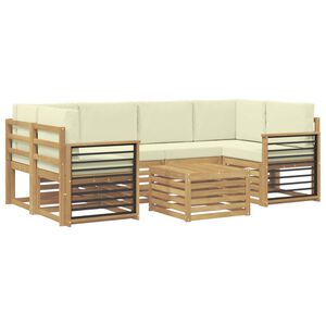vidaXL Set di divani da esterno 7 pz