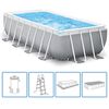 Intex Set Piscina Rettangolare Prism Frame 488x244x107 cm