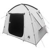 vidaXL Tenda Capanna 3 persona Bianco Blackout Poliestere