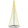 vidaXL Albero di Natale LED EKENAS 235 cm 1000 LED Bianco caldo