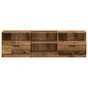 vidaXL Mobile Porta TV Legno Vecchio 150x33,5x45 cm Legno Multistrato
