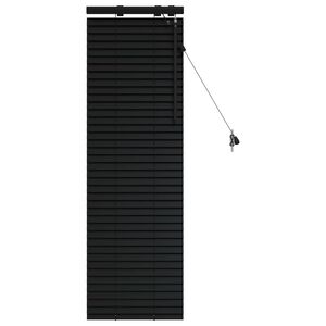 vidaXL Tenda Veneziana Nero 40 x 130 cm 35 mm