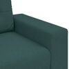 vidaXL Divano Sedia Verde Scuro 100x78x80 cm in Tessuto