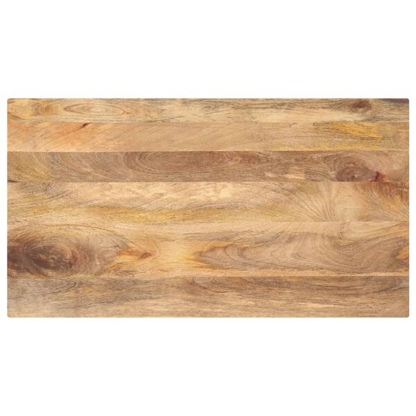 vidaXL Piano Tavolo 100x50x2,5 cm Rettangolare Legno Massello di Pino