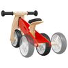 vidaXL Bicicletta Senza Pedali per Bambini 2 in 1 Rossa