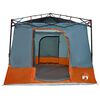 vidaXL Tenda interna Grigio e arancione 290 x 288 x 234 cm taffetà