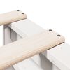 vidaXL Letto Libreria senza Materasso Bianco 150x200 cm Legno di Pino