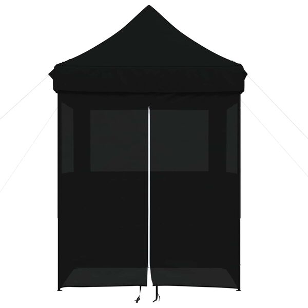 vidaXL Tenda Party Nero 200 x 200 x 306 cm Tessuto Oxford