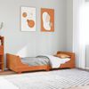 vidaXL Letto senza Materasso Marrone Cera 90x190 cm in Legno di Pino