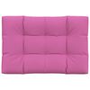 vidaXL Cuscino per Pallet Rosa 120x80x12 cm in Tessuto