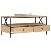 vidaXL Tavolino da Salotto Rovere Sonoma 100x51x45cm Legno Multistrato