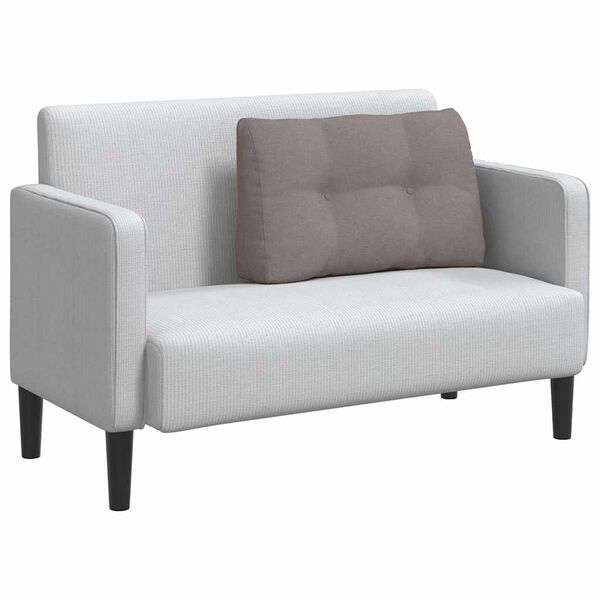 vidaXL Cuscino per Schiena Talpa 80 x 24 x 50 cm Tessuto