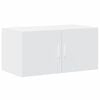 vidaXL Mobile a Parete Bianco 80x42,5x40 cm in Legno Multistrato