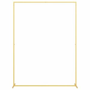 vidaXL Arco Nuziale Oro 150 x 49,5 x 200 cm Acciaio
