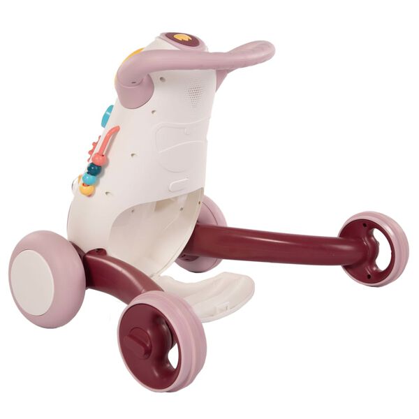 Bo Jungle Girello per Bambini B-Walking Aid Jumpy Rosa