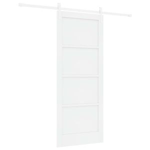 vidaXL Porta scorrevole ORKDAL 83 x 202 cm Legno Massello di Pino