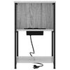 vidaXL Armadio da Notte Grigio Sonoma 38 x 31 x 61 cm