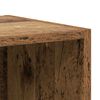 vidaXL Set mobile TV Legno vecchio 37 x 37 x 72 cm Legno multistrato