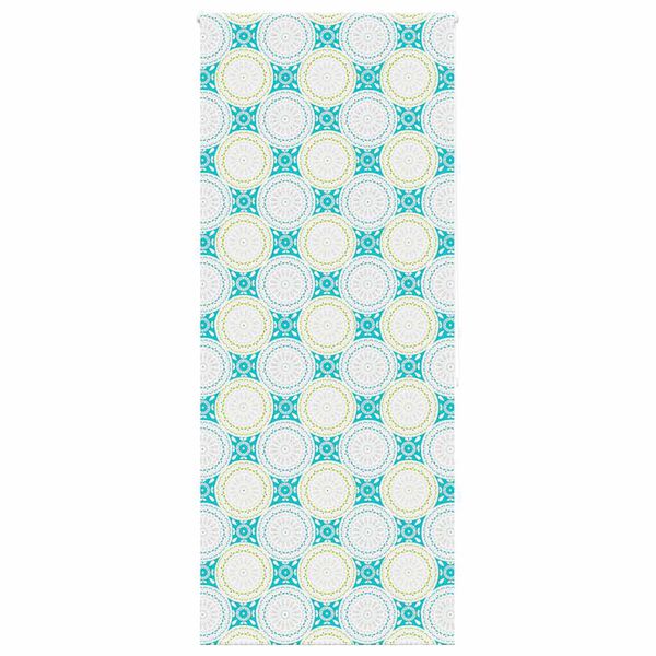 vidaXL Tenda a Rullo Doccia 110x240 cm Larghezza Tessuto 106 cm