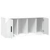 vidaXL Mobile Porta TV Bianco 100x35x40 cm in Legno Multistrato