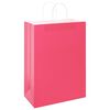 vidaXL Sacchetti di Carta 50 pz con Manici Rosa 32x17x44 cm