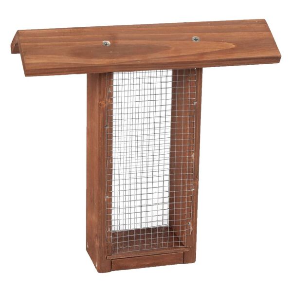 FLAMINGO Mangiatoia Uccelli con Supporto Mimir 44x30x123cm Naturale