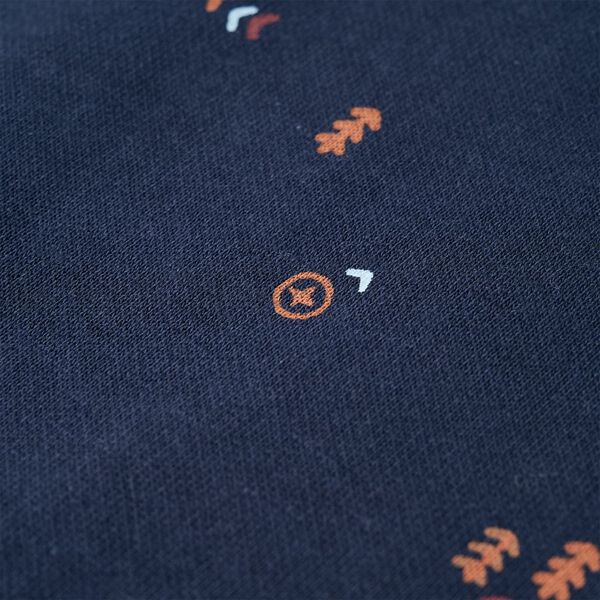 Felpa da Bambino Blu Marino M&eacute;lange 92