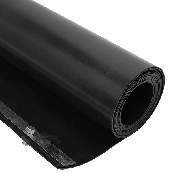 vidaXL Barriera antiradice Nero 1 x 5 m Polietilene