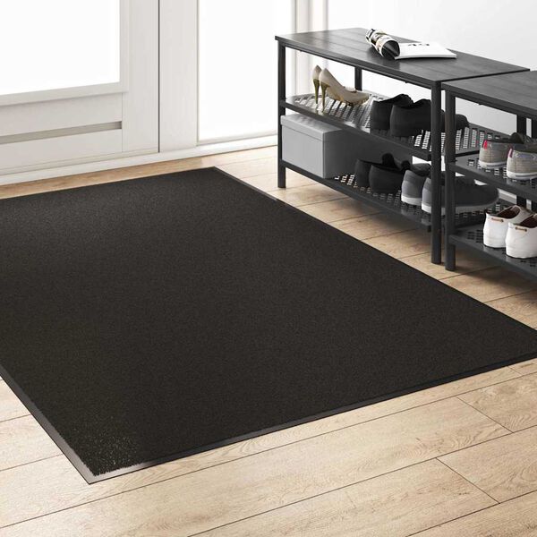 vidaXL Tappetino Nero 120 x 180 cm 100% Poliammide