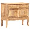 vidaXL Credenza 80x35x70 cm in Legno Massello di Mango