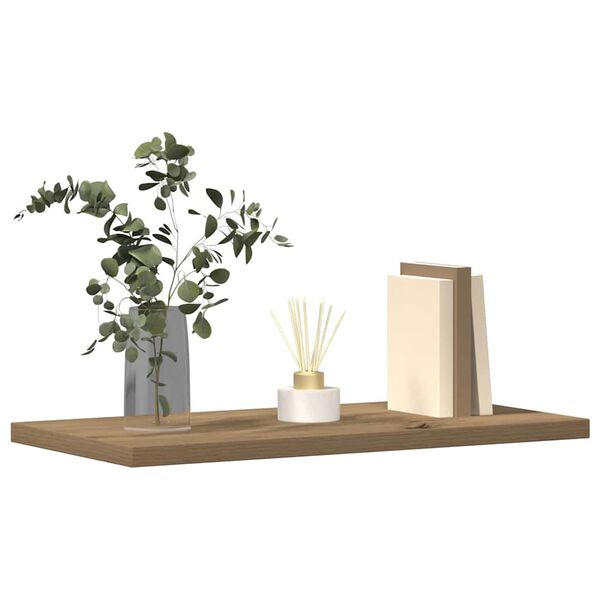 vidaXL Mensole Parete 4pz Rovere Artigianale 40x20x1,5cm in Truciolato