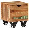 vidaXL Tavolino 40x40x45 cm in Legno Massello di Recupero