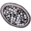 Bo Jungle B-Ball Piscina per Palline 120 Palline Grigie