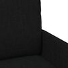 vidaXL Set divani 3 pcs Nero 115 x 56 x 80 cm Legno compensato