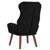 vidaXL poltrona Nero 69 x 74 x 93 cm Velluto