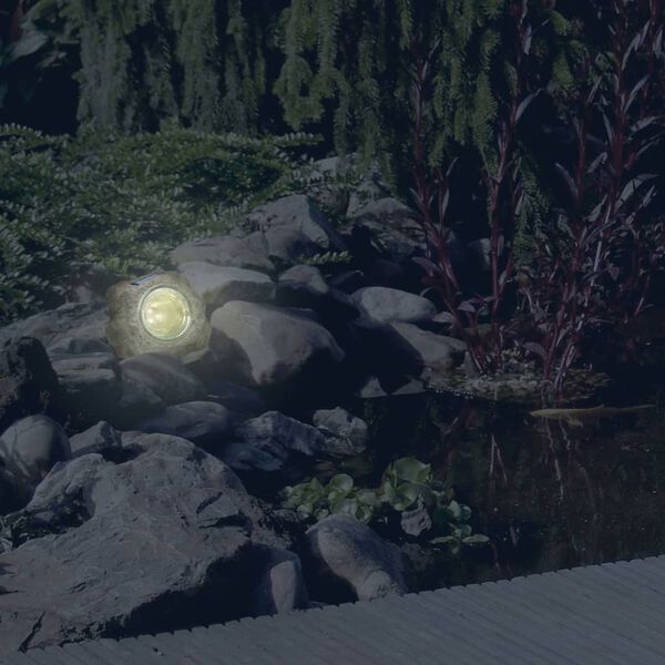 Ranex Luce Solare da Giardino a LED 12,5x15,5x11 cm