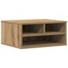 vidaXL Supporto per Stampante Rovere artigianale 49 x 40 x 22.5 cm