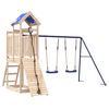 vidaXL Set da Gioco da Esterno in Legno Massello di Pino