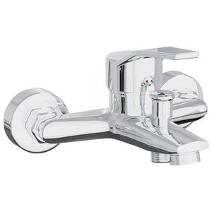 vidaXL Miscelatore Doccia Cromato G 1/2 pollici