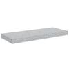 vidaXL Scaffali a Parete 2 pz Grigio Cemento 60x23,5x3,8 cm in MDF