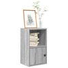vidaXL Libreria Grigio Sonoma 31x24x52 cm in Legno Multistrato