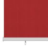 vidaXL Tenda a Rullo per Esterni 120x230 cm Rossa HDPE